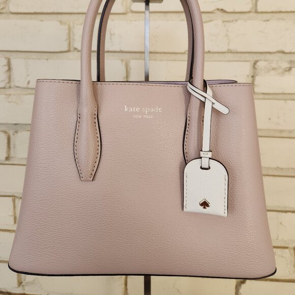 Like New Kate Spade Eva Warm Beige Leather Crossbody Bag Purse - Picture 4 of 13